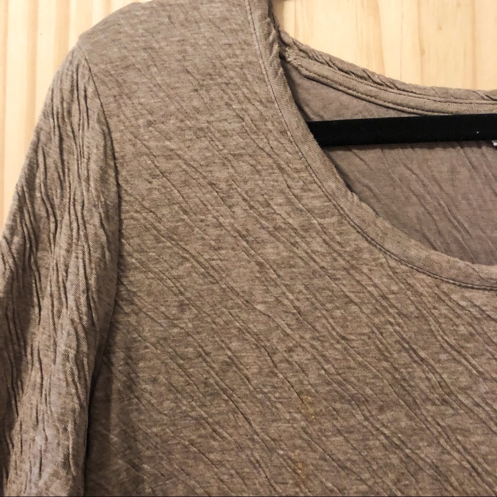 Pure Jill crinkle fabric Tunic Top
